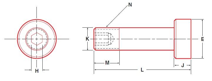 Heavy-Duty Concentric Shafts for Yoke Style Idler-Rollers (Metric)