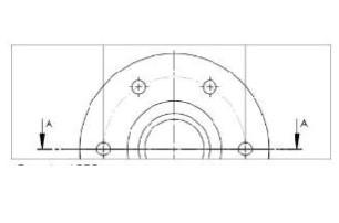 Threaded Nuts, Leadscrew Nuts, Bronze nuts Diagram