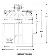 Flexible coupling (Series F202) Flexible coupling (Series F202)