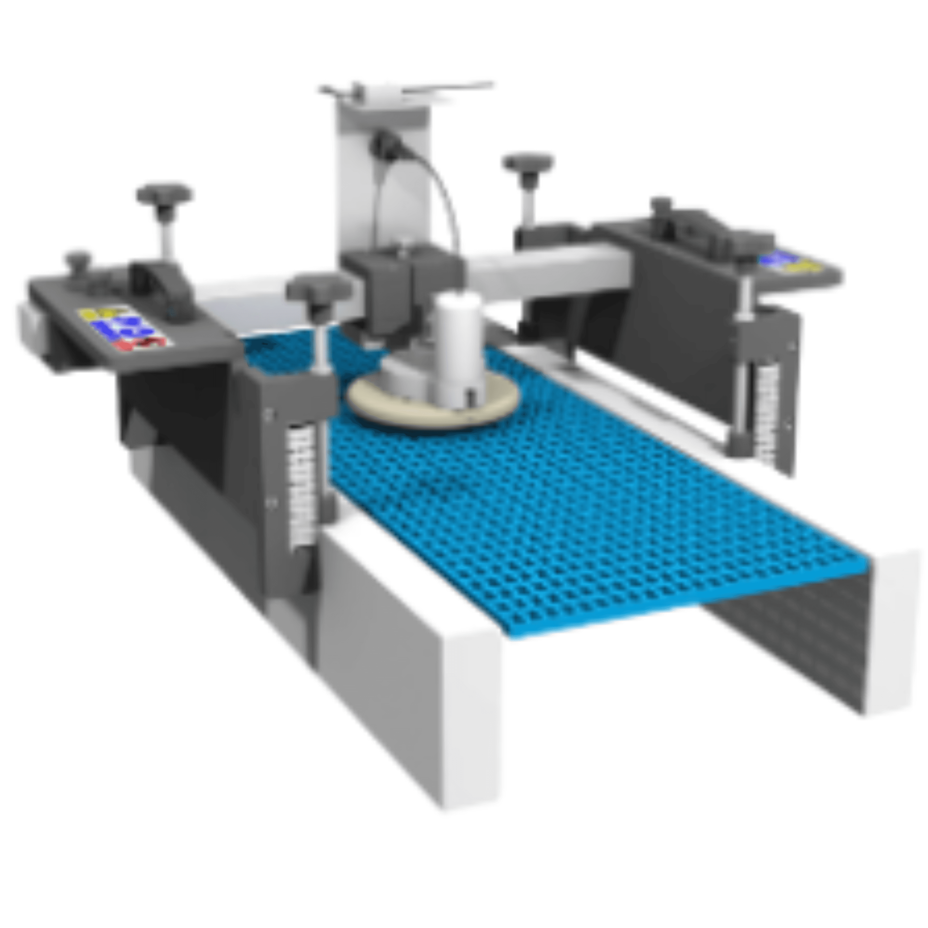 STATIC SPINNER SYSTEM (Portable steam cleaner for mesh belts)