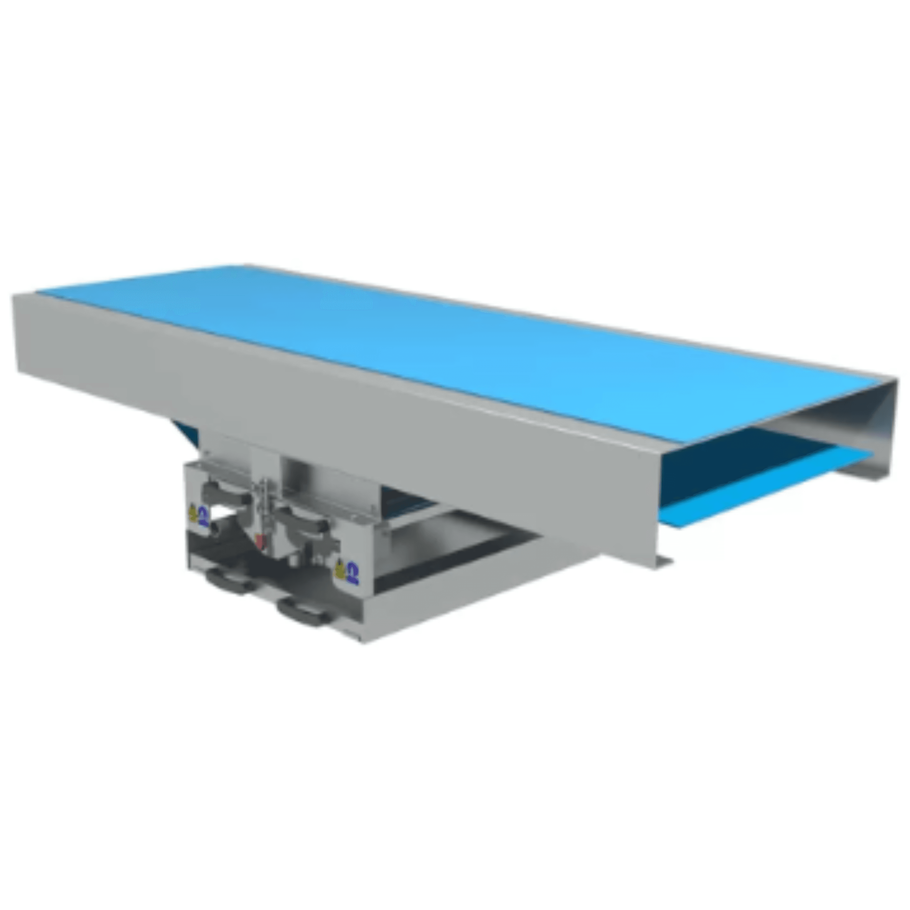 FIXED SYSTEM - SINGLE (Return mounted steam cleaner for flat belts)